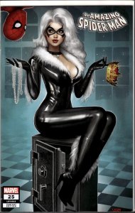 The Amazing Spider-Man #25 Szerdy Virgin Cover (2023) Spider-Man