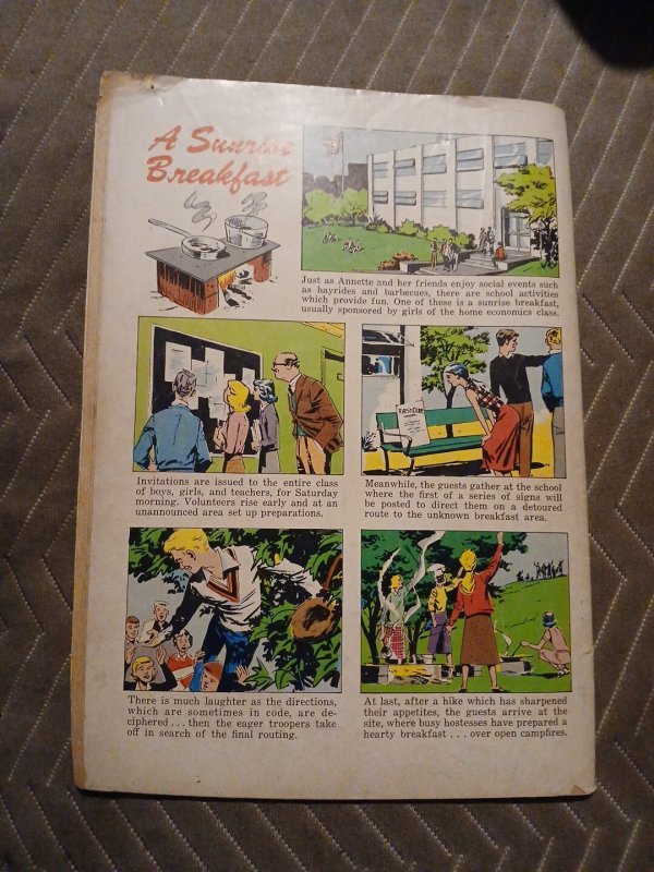 1958 Walt Disney's Annette Funicello Mickey Mouse Club Dell #905 Four Color