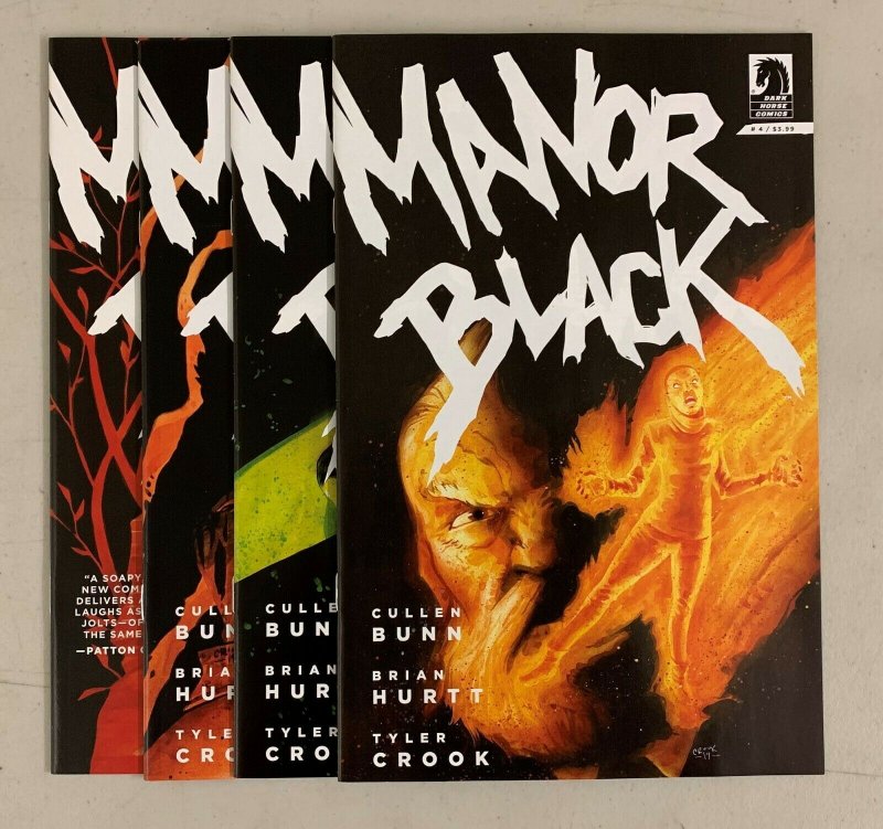 Manor Black (2019) #1-4 Cullen Bunn Brian Hurtt All A Covers Tyler Crook (9.0) 