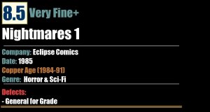 Nightmares 1 (1985) VF+ Eclipse Comics