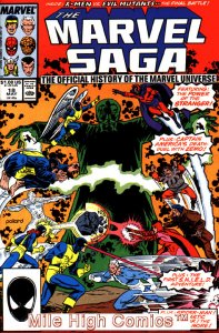 MARVEL SAGA (1985 Series) #18 Very Fine Comics Book