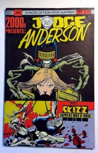 2000 AD Presents Judge Anderson #5 1986 Quality PSI Division 1st Print Comic