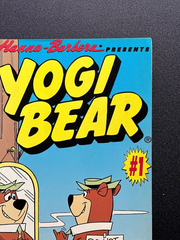 Yogi Bear #1 [Lot of 3 bks]  (1977) 1 App of Yogi in Marvel - Newsstand - VF