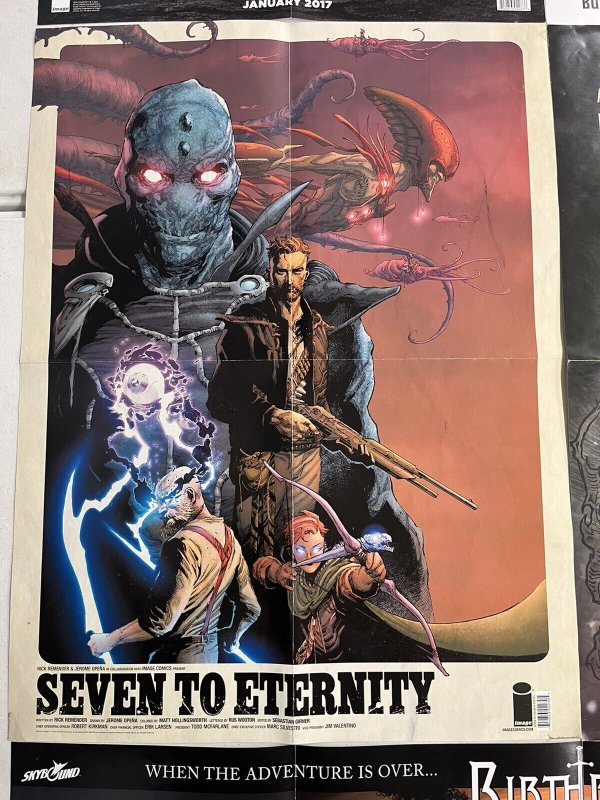 IMAGE Comics Promo Posters 18 x 24 Monstress God Country Birthright + Skybound