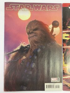 Star Wars #22 CVR A + 1:25 Rahzzah Variant Marvel Comics 2022 IN-HAND SHIPS NOW!