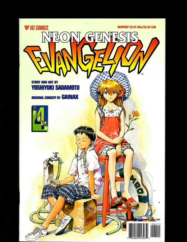 Lot of 13 Comics Evangelion Book Three 1 2 3 4 5 6 Book Four 1 2 3 4 5 6 7 CE3