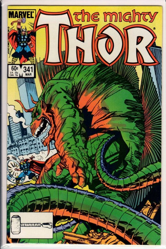 Thor #341 Direct Edition (1984) 9.2 NM-