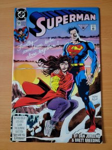 Superman #59 Direct Market Edition ~ NEAR MINT NM ~ 1991 DC Comics