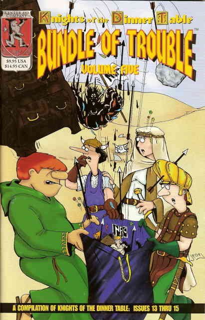 Knights of the Dinner Table TPB #5 (2nd) FN ; Kenzer and Company | Bundle of Tro