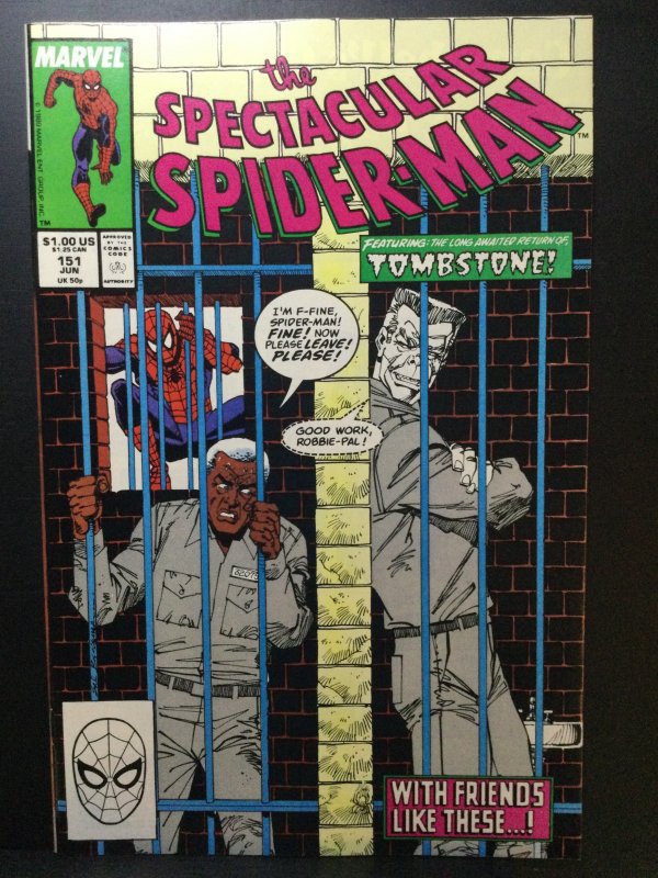 The Spectacular Spider-Man #151 Direct Edition (1989)