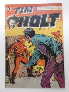 Tim Holt #28 (1952) W/ The Ghost Rider! Fair Condition! Big Tear last 3 Pages!