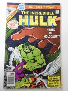 The Incredible Hulk Annual #7 (1978) VG- Condition
