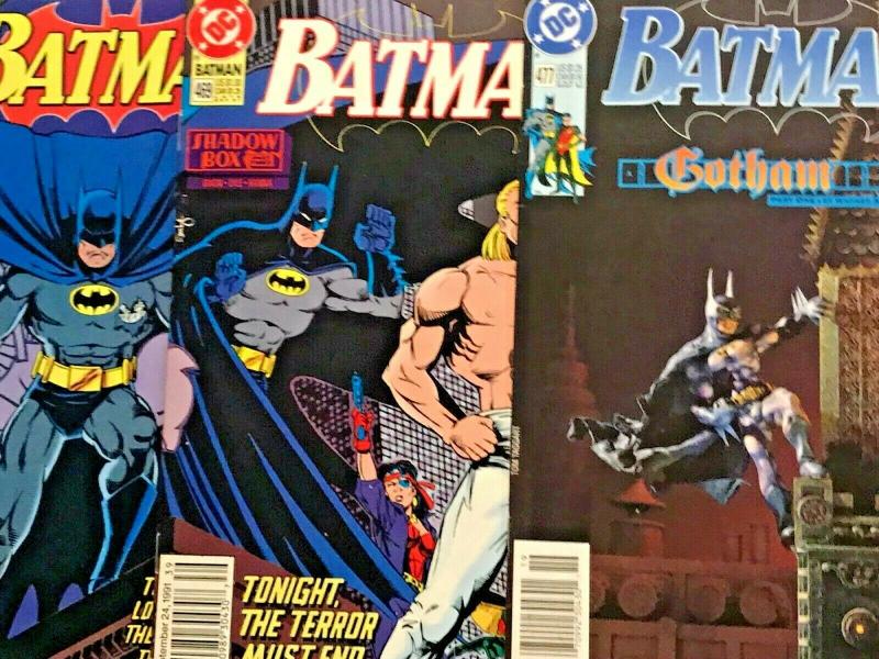 BATMAN#415-480 VF/NM LOT 1991 (36 BOOKS)  DC COMICS