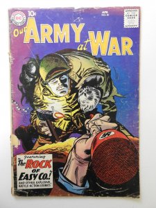 Our Army at War #81 (1959) GD+ Condition! 1/2 in spine split