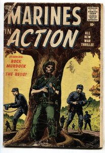 MARINES IN ACTION #9 1956-ATLAS-RUSS HEATH-MORT DRUCKER