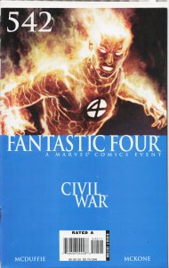 Fantastic Four #542 (2007) Fantastic Four