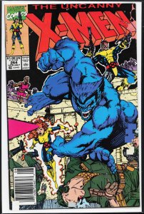 The Uncanny X-Men #264 Newsstand Edition (1990) X-Men