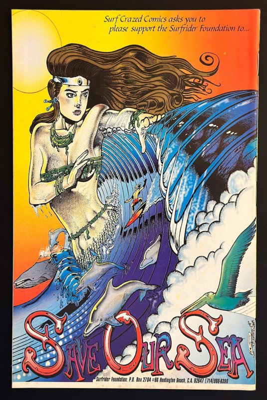 Surf Crazed Comics #1 (1991) Rare