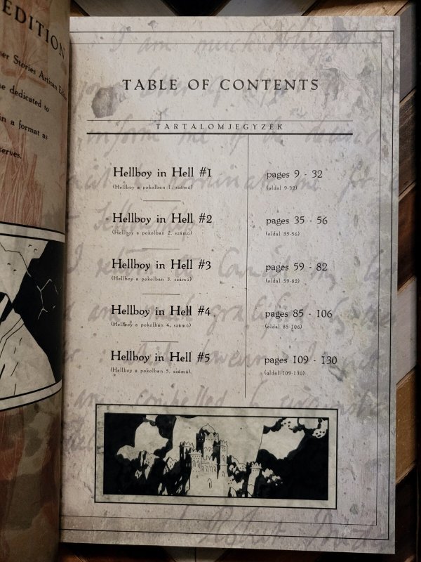 Mike Mignola's HELLBOY Artisan Edition (IDW 2022) In Hell & Other Stories SC