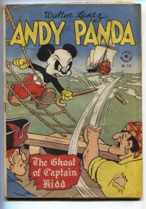 ANDY PANDA-FOUR COLOR COMICS #154--1947--CAPTAIN KIDD--comic book