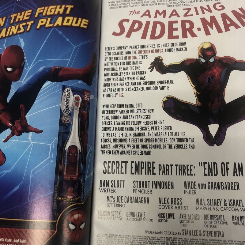 The Amazing Spider-Man (2017) # 31 (NM) Variant Edition • Dan Slott • Coipel