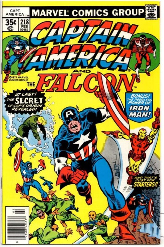 CAPTAIN AMERICA #218, VF/NM, Iron Man 1968 1977, more CA in store