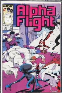 Alpha Flight #54 (1988) Alpha Flight