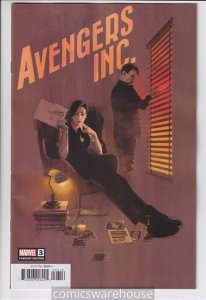 AVENGERS INC (2023 MARVEL) #3 VARIANT 1:25 MARC ASPINALL NM X20082