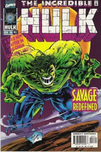 The Incredible Hulk #447 (1996)  NM+ 9.6 to NM/M 9.8  original owner