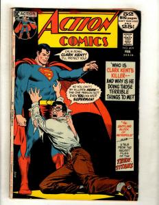 Lot Of 6 Action Comics Feat. Superman # 403 404 407 408 409 435 Batman Flash GK5