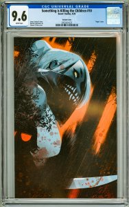 Something Is Killing the Children #10 CGC 9.6! Virgin variant! White Pages