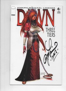 DAWN THREE TIERS #4, NM, Signed by Joseph Linsner, CFD, more JML in store