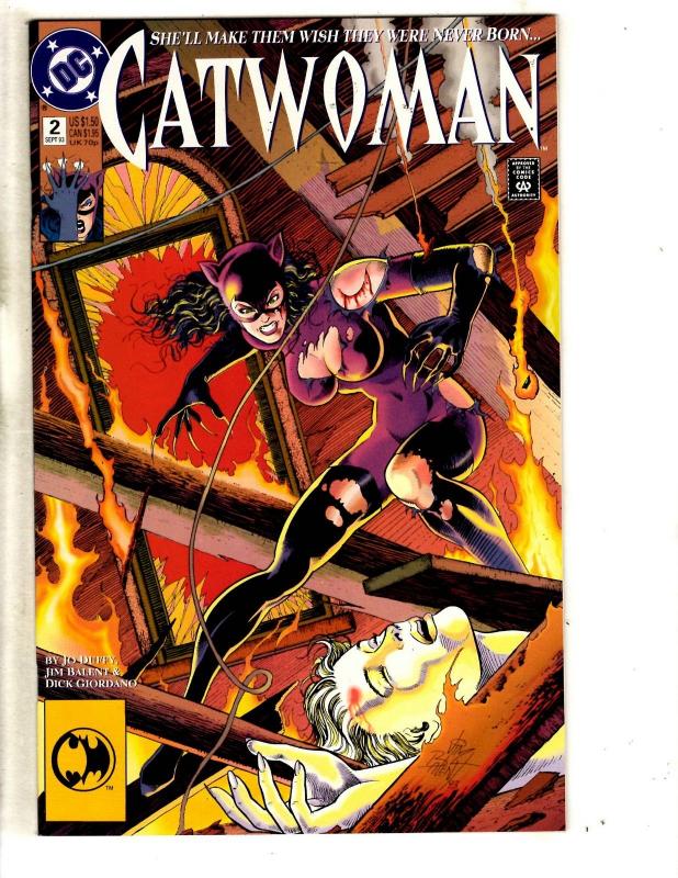 13 Catwoman DC Comic Books # 1 2 3 4 5 6 7 8 9 10 11 (2) + Annual # 1 J295
