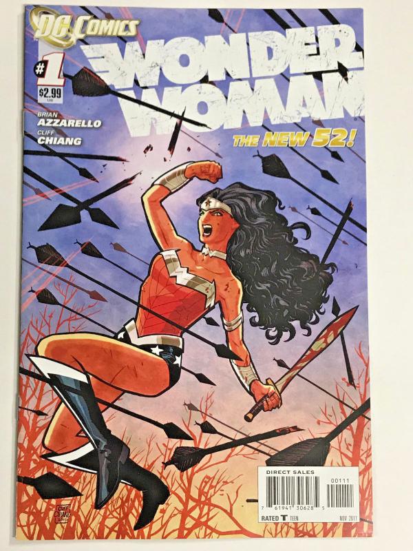 WONDER WOMAN#1 NM 2011 FIRST PRINT DC COMICS THE NEW 52!