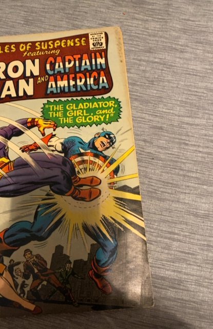 Tales of Suspense #76  (1966)Batroc vs capt