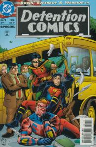 Detention Comics #1 VF ; DC | Robin Superboy Guy Gardner Warrior