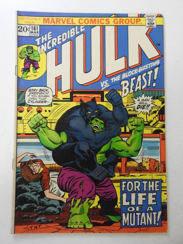 The Incredible Hulk #161 (1973) VG+ Condition