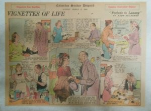 Vignettes Of Life by Kemp Starrett Prelude Lunacy 3/5/1944 Size: 11 x 15 inch