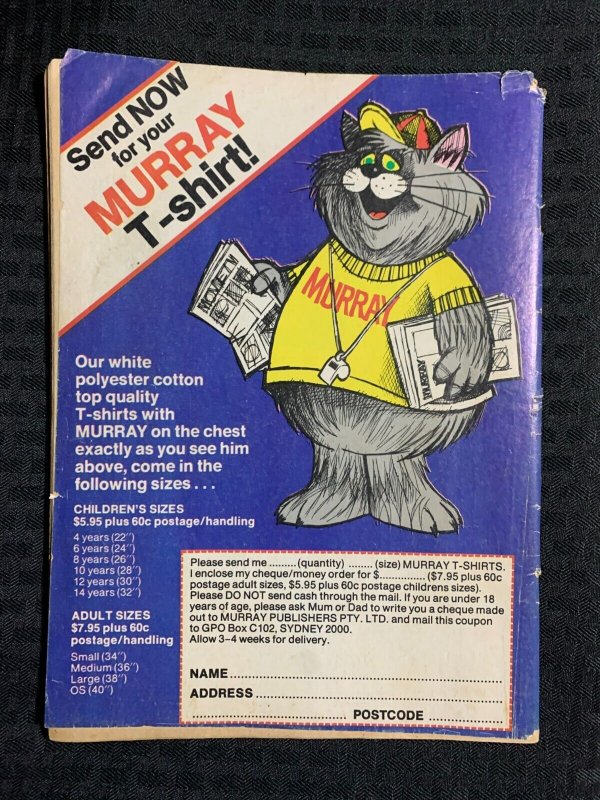 Vintage SUPERMAN PRESENTS SWAMP THING Murray Comics Magazine #nn G/VG 3.0