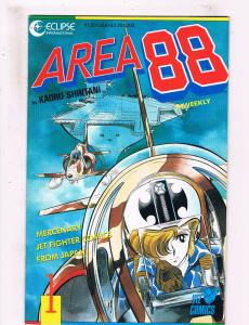 Area 88 #1 VF Viz Comics Comic Book 1987 DE25