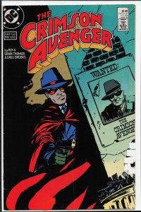 Crimson Avenger #1 (1988) The Crimson Avenger