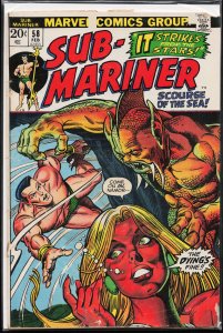 Sub-Mariner #58 (1973) Namor the Sub-Mariner