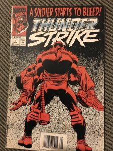 THUNDER STRIKE #7 Newsstand : Marvel 4/94 Fn+; hard to find Thor