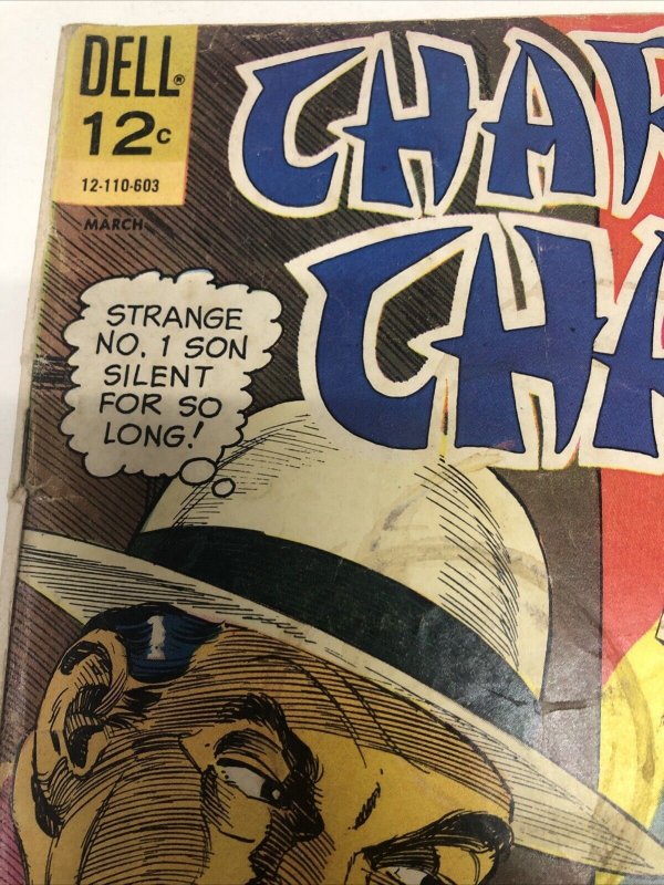 Charlie Chan (1965) # 2 Silver Age • Dell Comics • The Cat-burglar Strikes