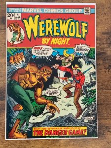 Werewolf by Night #4 (1973). FN/VF. Ploog-a.