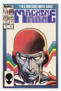 Machine Man #4 (1984 v2) Tom DeFalco Barry Windsor-Smith NM-