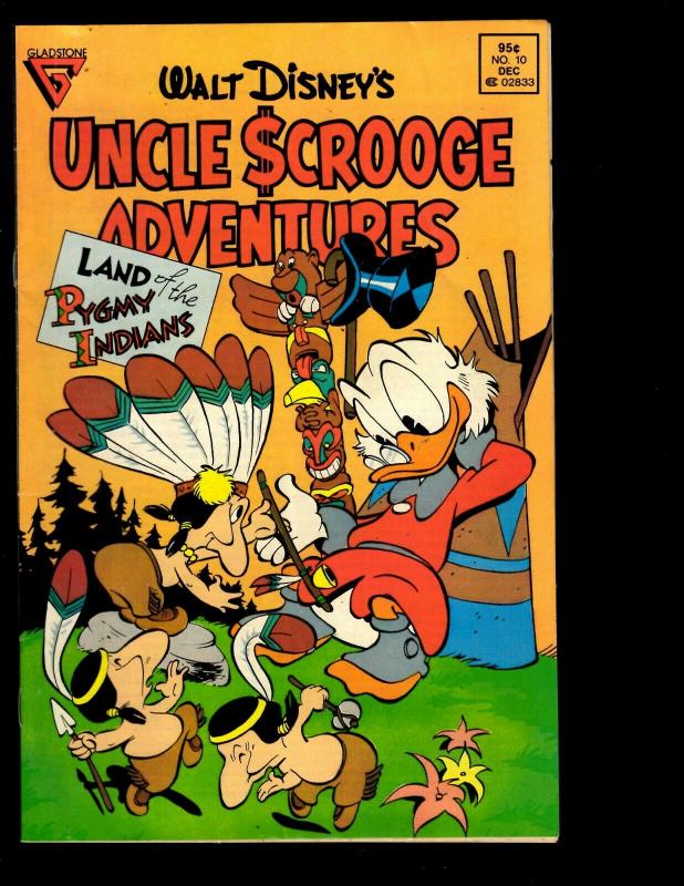 Lot Of 15 Comics Uncle Scrooge's Adventures # 1 2 3 4 5 6 7 (3) 8 (2) 9 (2)  WS4