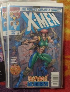X MEN # 68 1997, Marvel disney zero tolerance crossover marow newstand variant