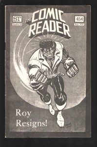 Comic Reader #110 1974-Luke Cage-Powerman cover-Roy Thomas Resigns From Marve...