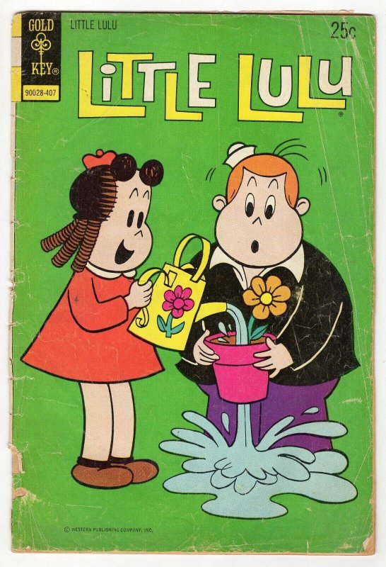 Little Lulu #219 VINTAGE 1974 Gold Key Comics 